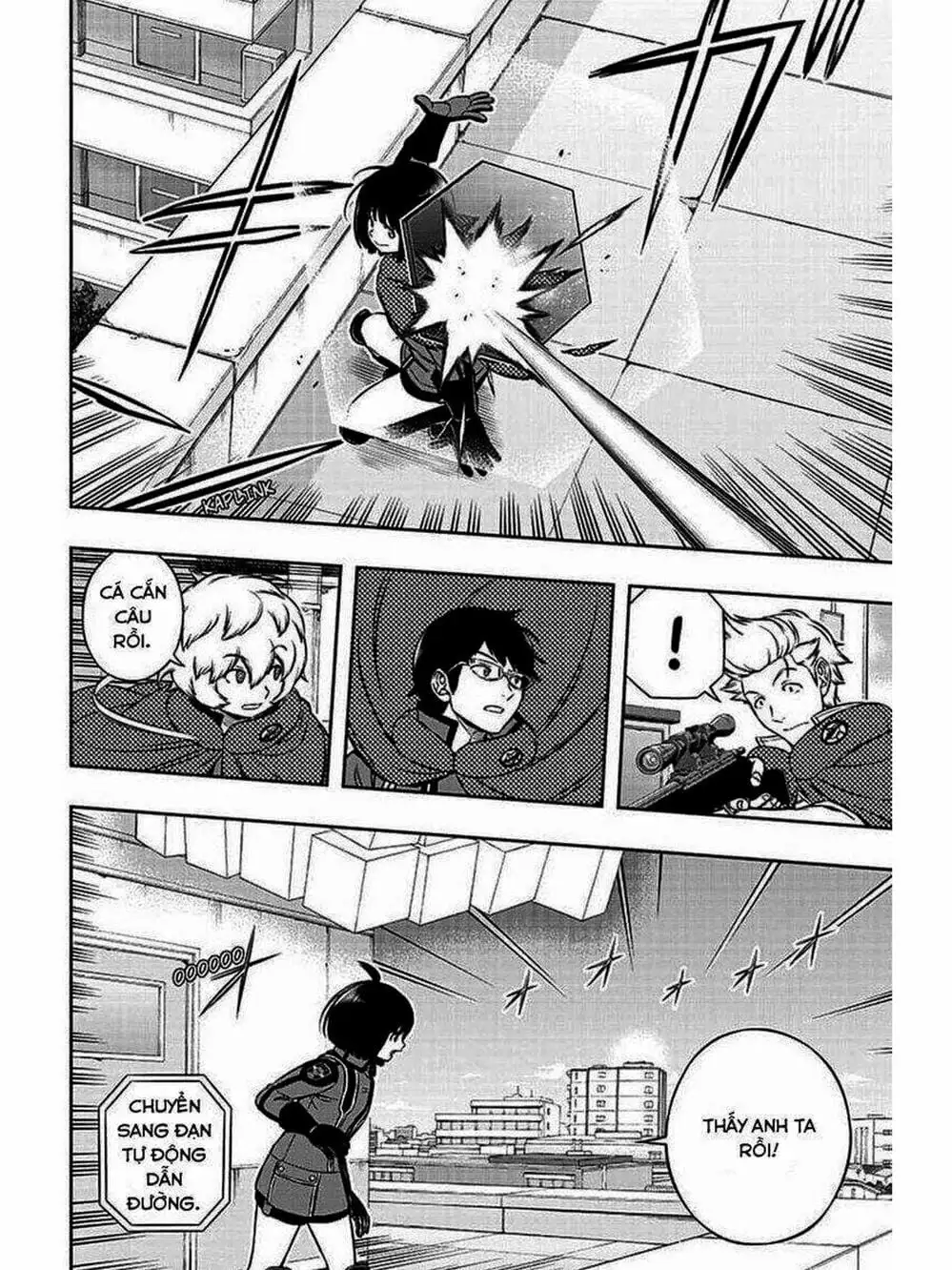 Truyện Tranh Kỷ Nguyên Trigger - World Trigger trang 7