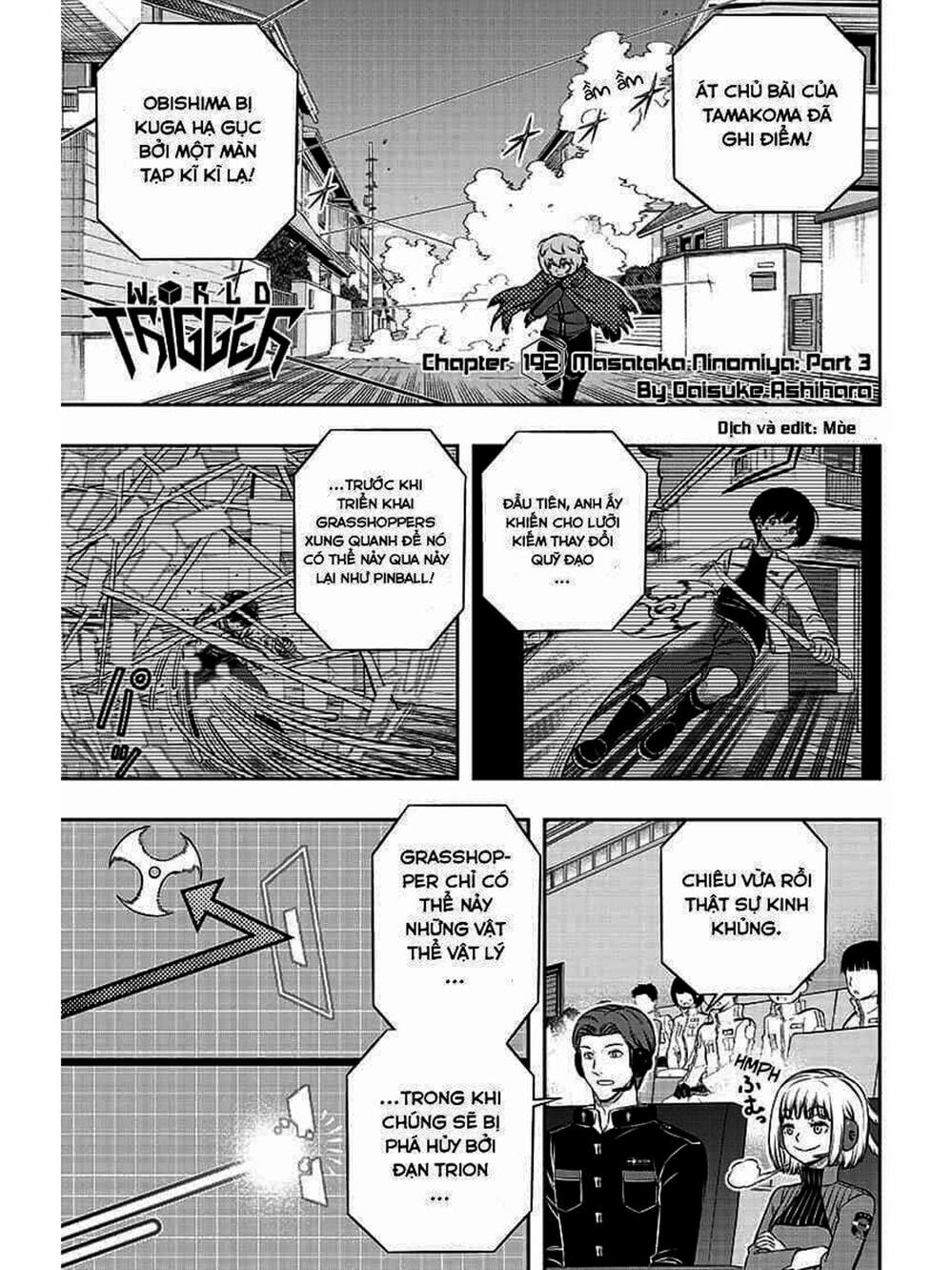 Truyện Tranh Kỷ Nguyên Trigger - World Trigger trang 7