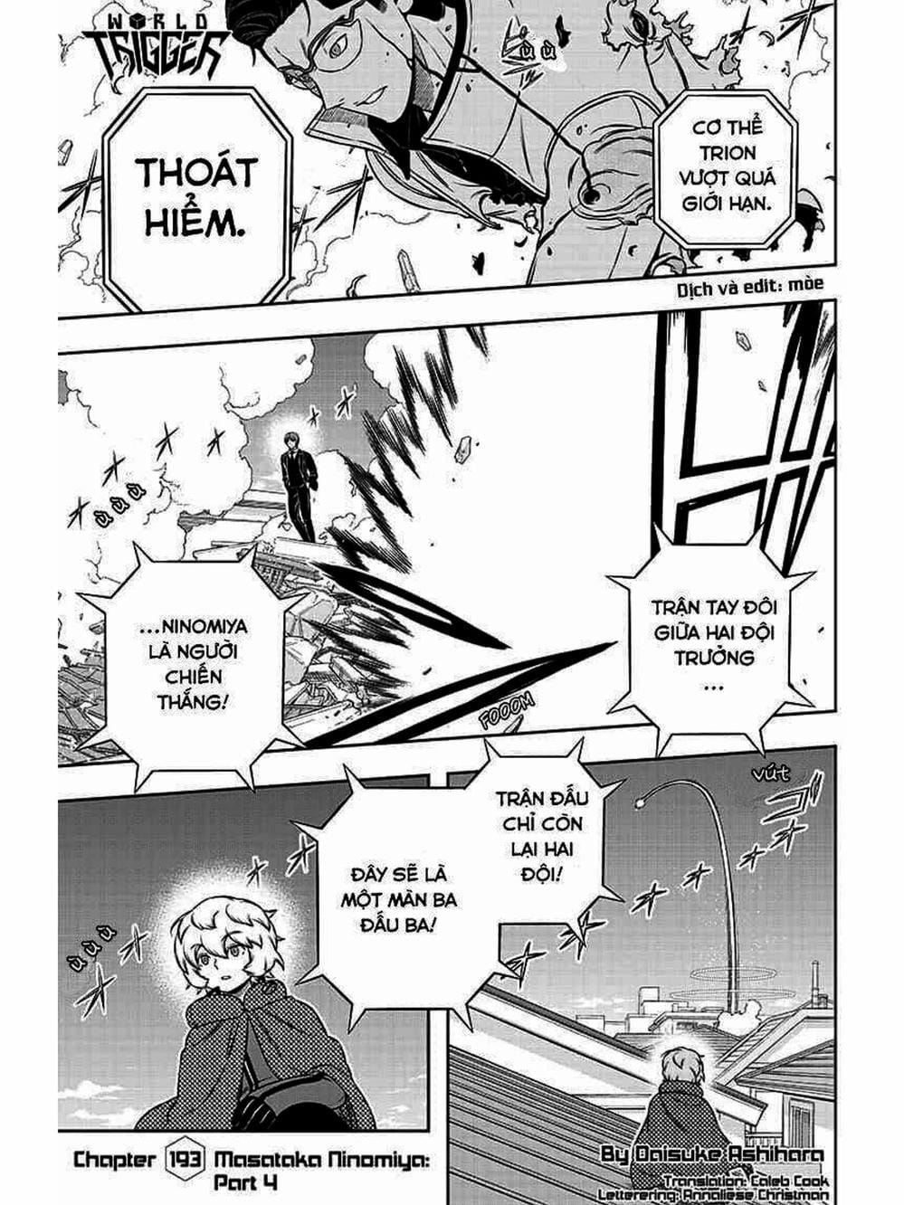 Truyện Tranh Kỷ Nguyên Trigger - World Trigger trang 7