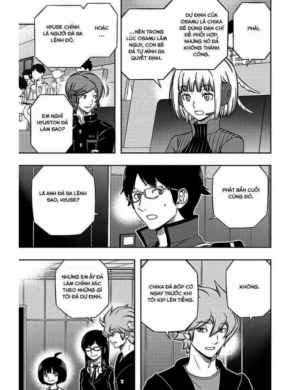 Truyện Tranh Kỷ Nguyên Trigger - World Trigger trang 7