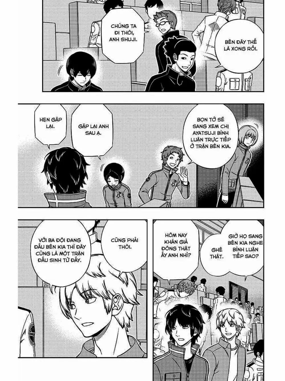 Truyện Tranh Kỷ Nguyên Trigger - World Trigger trang 7