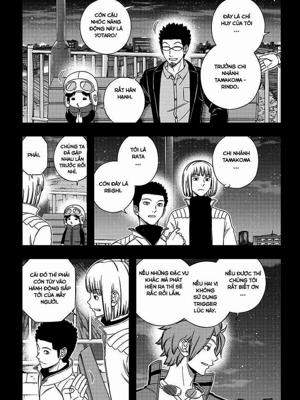 Truyện Tranh Kỷ Nguyên Trigger - World Trigger trang 7