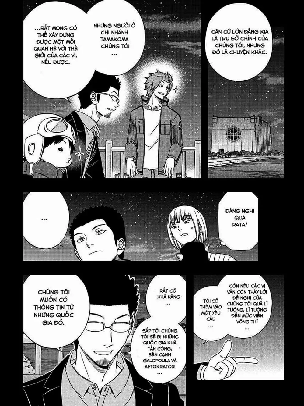 Truyện Tranh Kỷ Nguyên Trigger - World Trigger trang 7