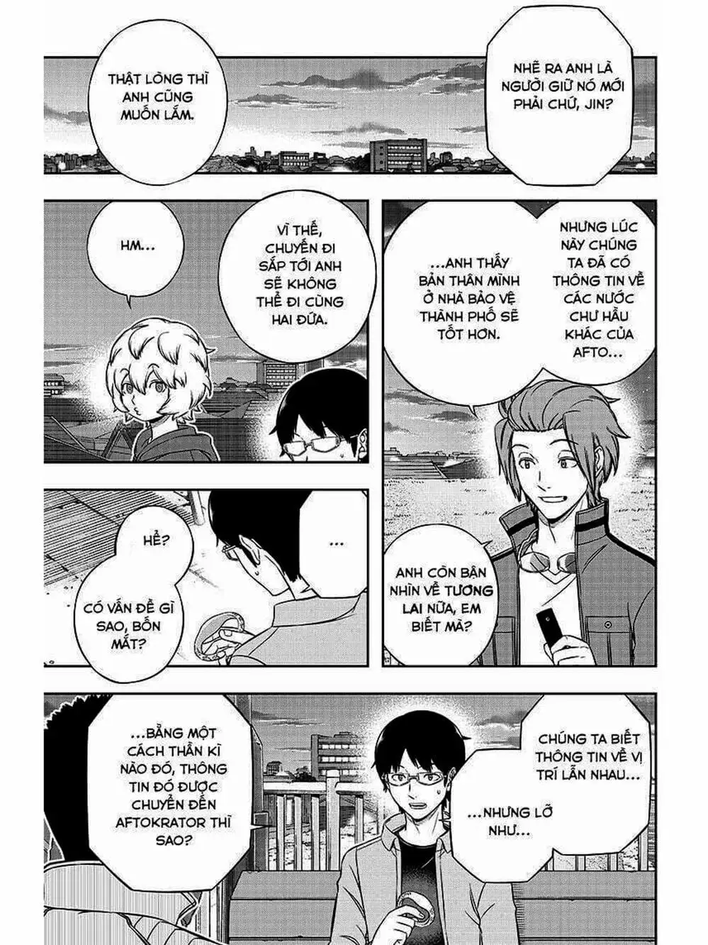 Truyện Tranh Kỷ Nguyên Trigger - World Trigger trang 7