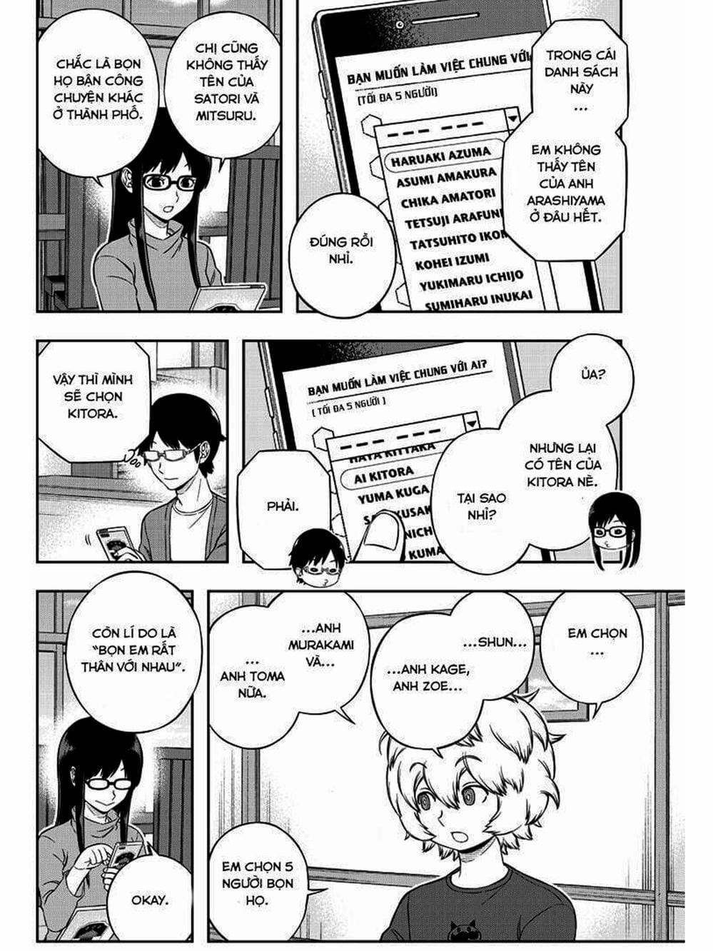 Truyện Tranh Kỷ Nguyên Trigger - World Trigger trang 7