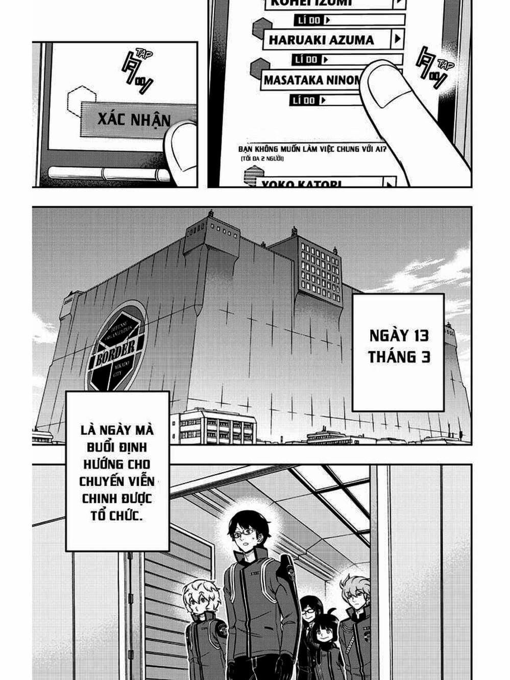 Truyện Tranh Kỷ Nguyên Trigger - World Trigger trang 7