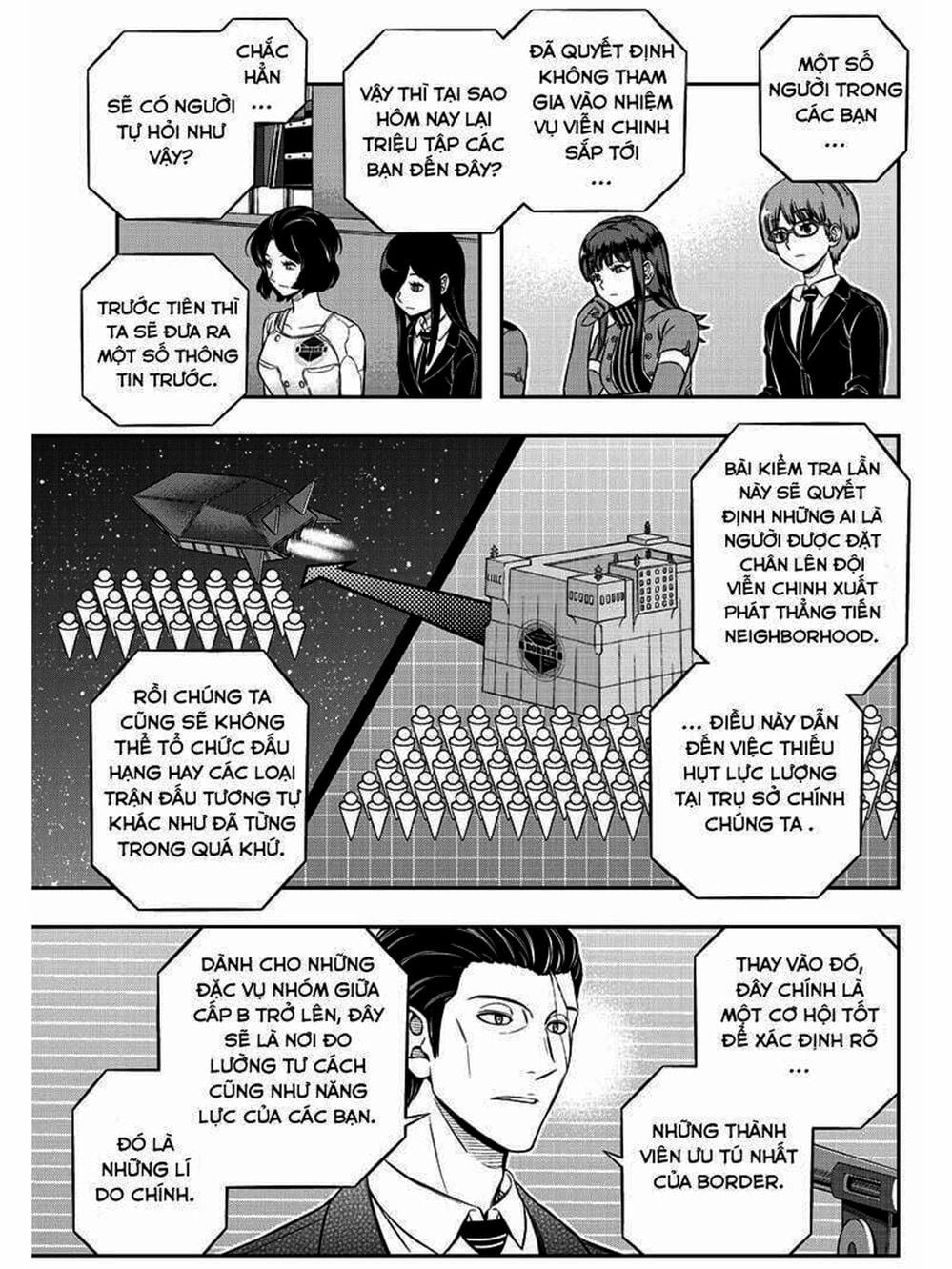 Truyện Tranh Kỷ Nguyên Trigger - World Trigger trang 7