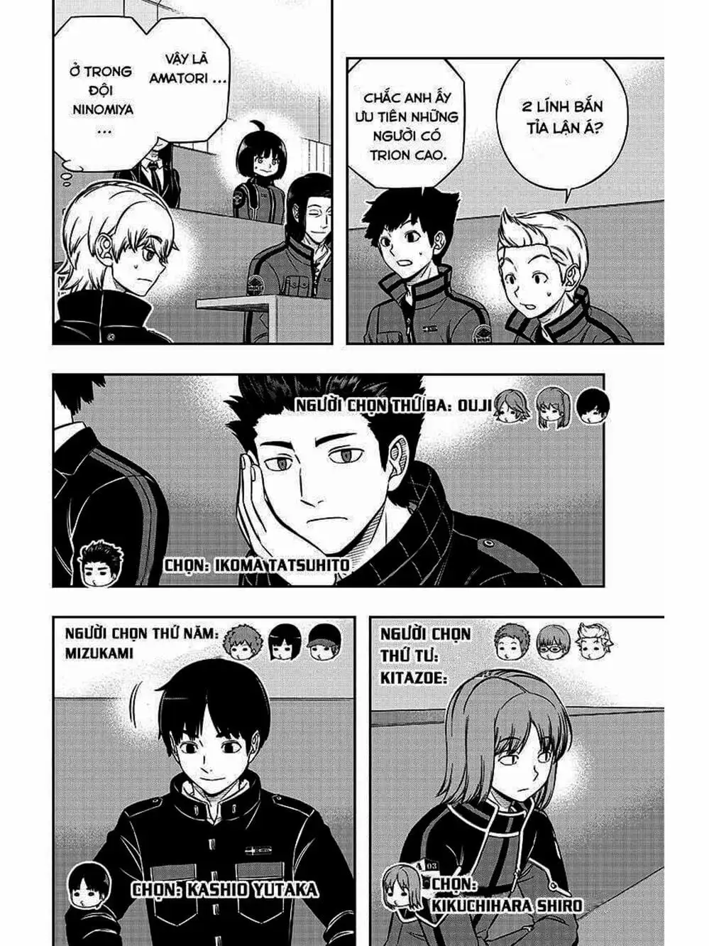 Truyện Tranh Kỷ Nguyên Trigger - World Trigger trang 7