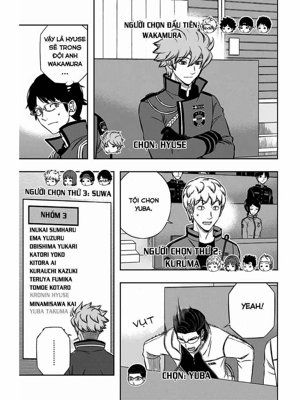 Truyện Tranh Kỷ Nguyên Trigger - World Trigger trang 7