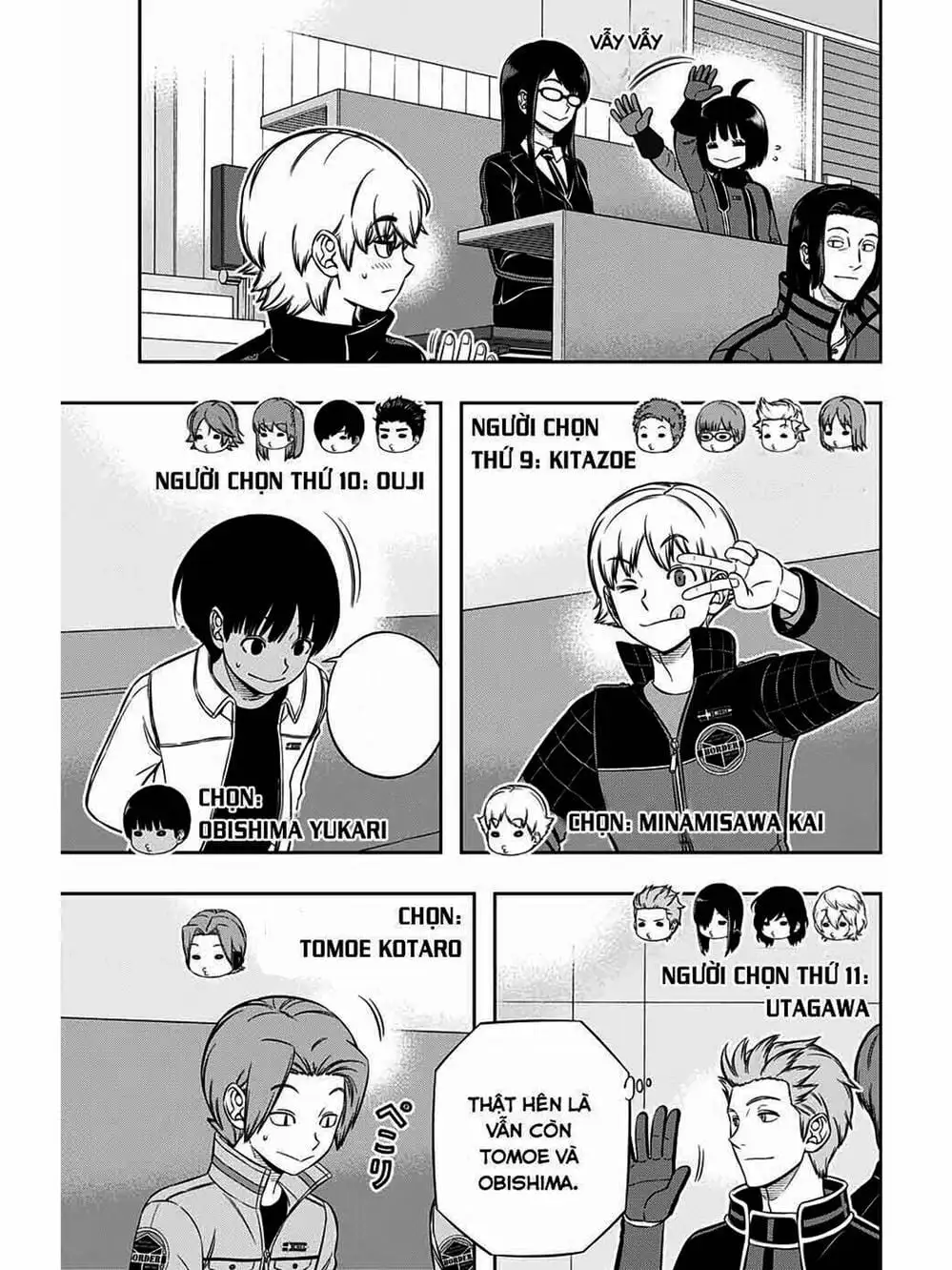 Truyện Tranh Kỷ Nguyên Trigger - World Trigger trang 7