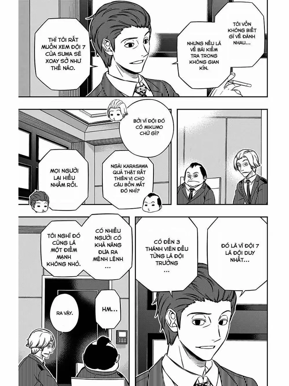 Truyện Tranh Kỷ Nguyên Trigger - World Trigger trang 7