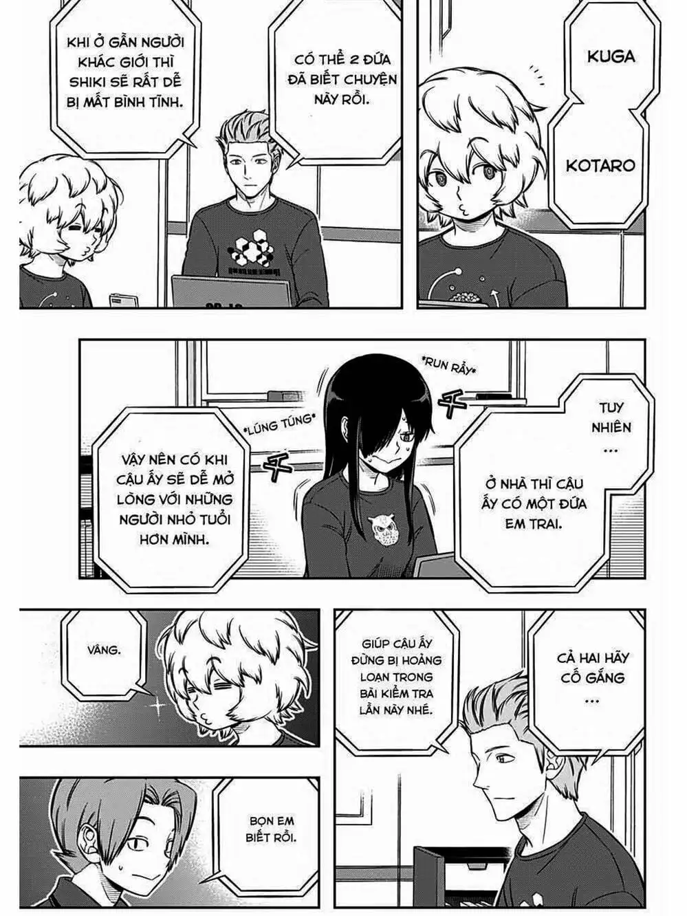 Truyện Tranh Kỷ Nguyên Trigger - World Trigger trang 7