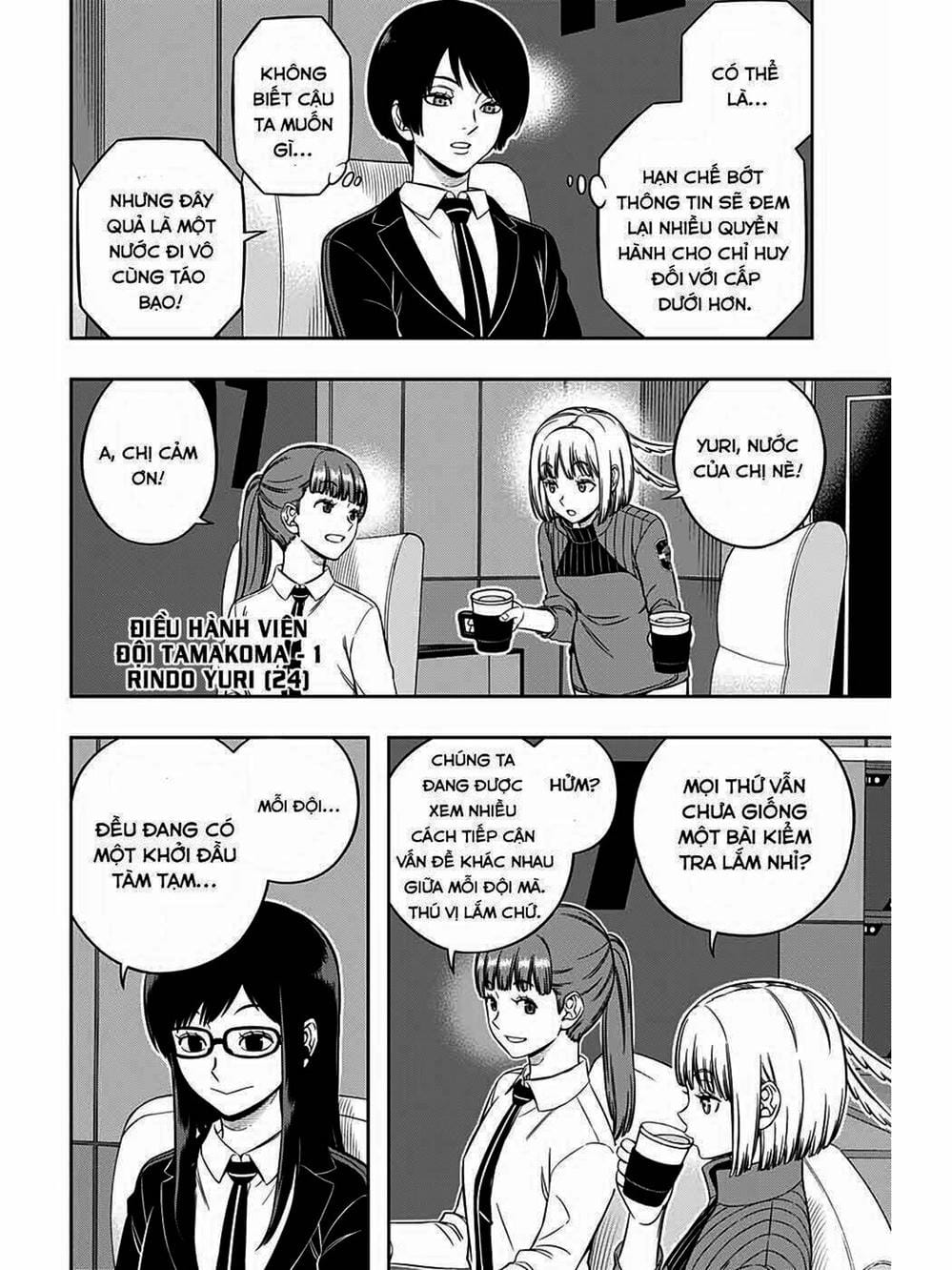 Truyện Tranh Kỷ Nguyên Trigger - World Trigger trang 7