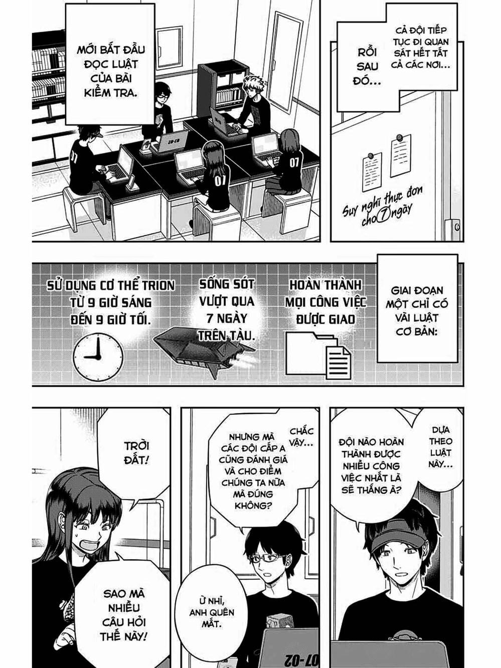 Truyện Tranh Kỷ Nguyên Trigger - World Trigger trang 7