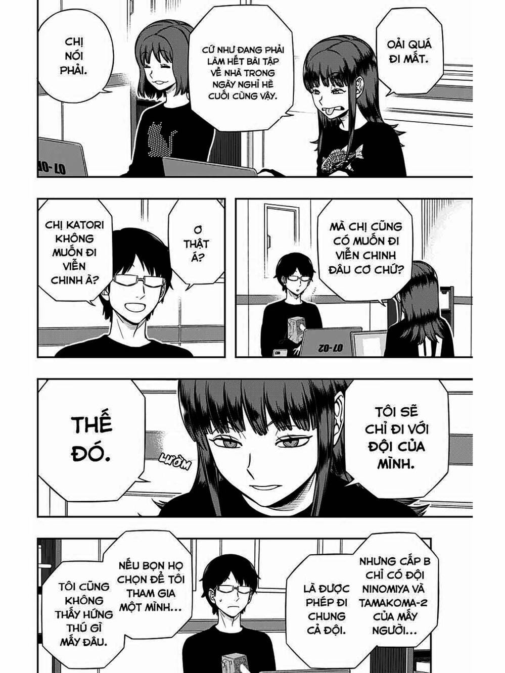 Truyện Tranh Kỷ Nguyên Trigger - World Trigger trang 7