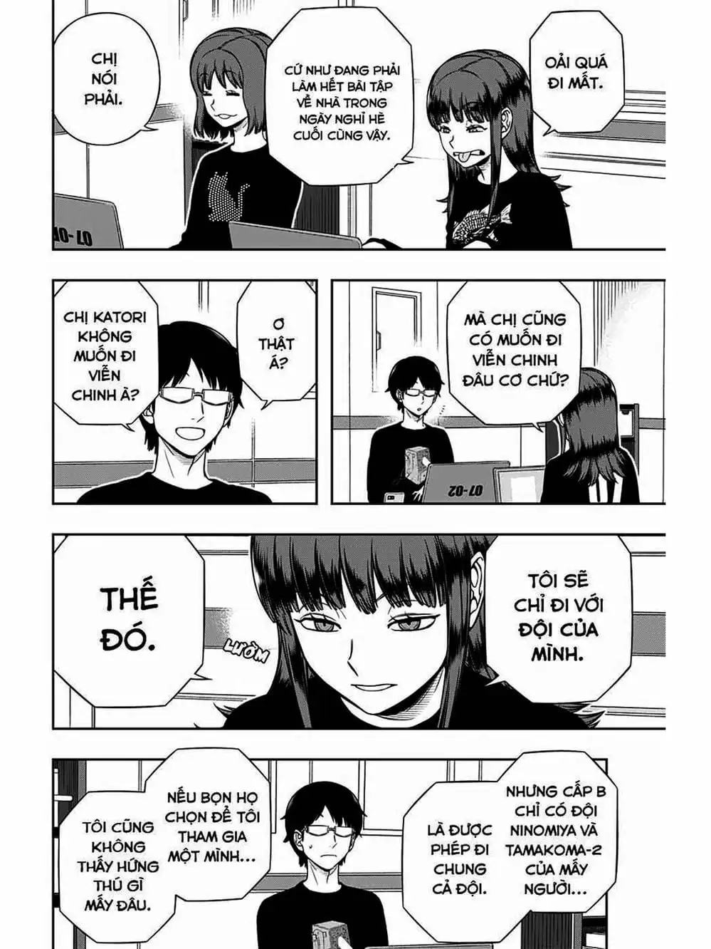 Truyện Tranh Kỷ Nguyên Trigger - World Trigger trang 7