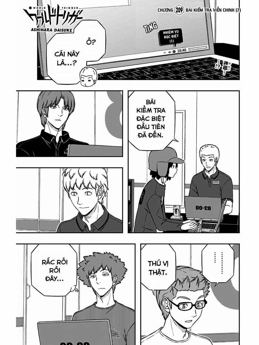 Truyện Tranh Kỷ Nguyên Trigger - World Trigger trang 7