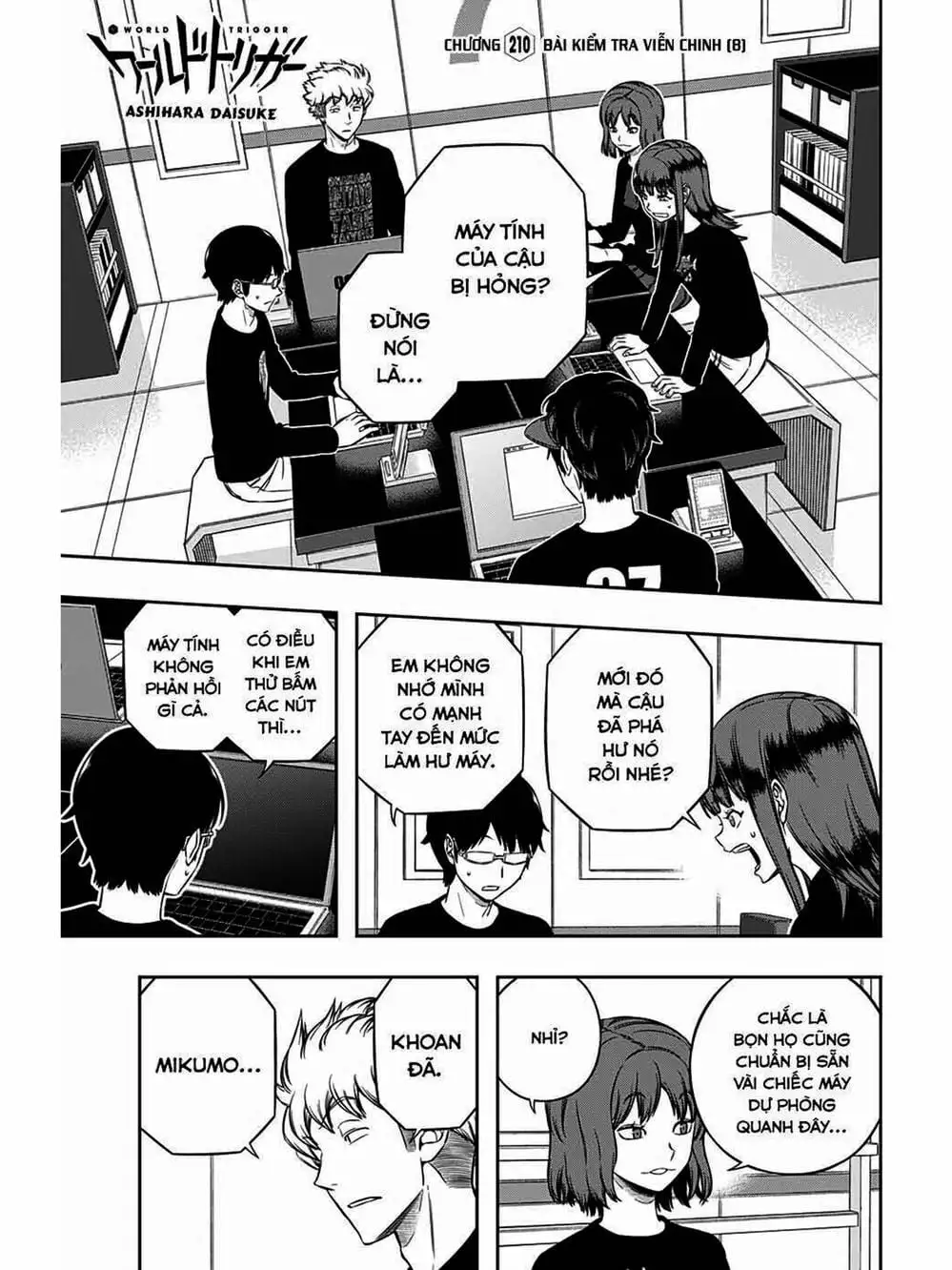 Truyện Tranh Kỷ Nguyên Trigger - World Trigger trang 7