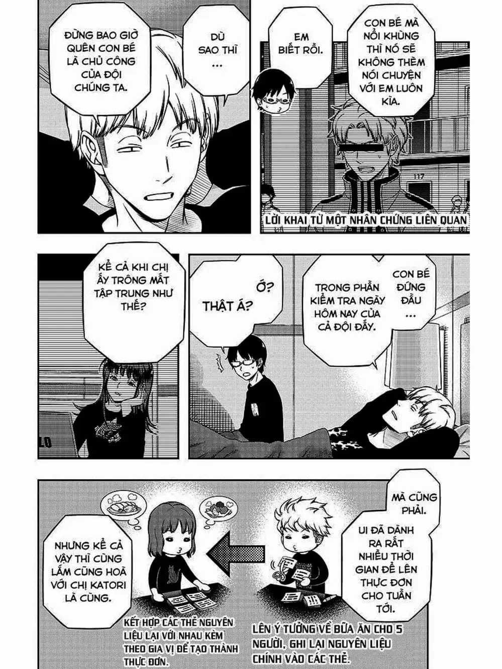 Truyện Tranh Kỷ Nguyên Trigger - World Trigger trang 7