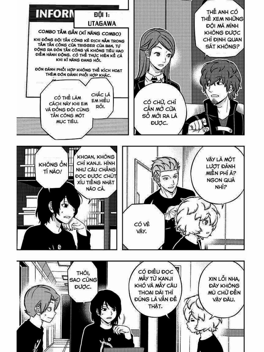 Truyện Tranh Kỷ Nguyên Trigger - World Trigger trang 7