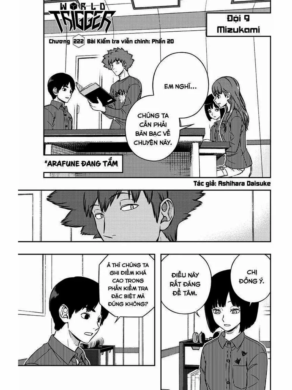 Truyện Tranh Kỷ Nguyên Trigger - World Trigger trang 7