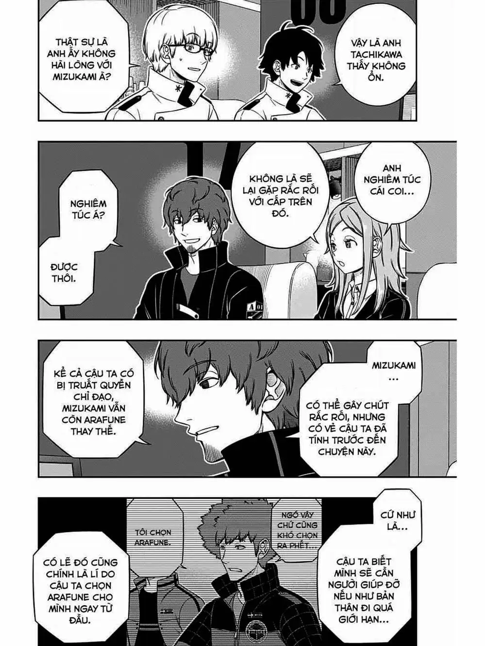 Truyện Tranh Kỷ Nguyên Trigger - World Trigger trang 7