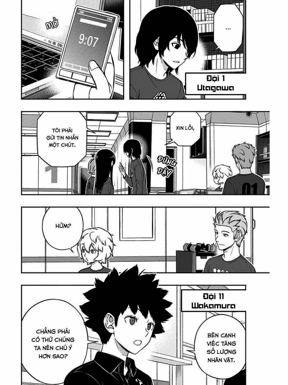 Truyện Tranh Kỷ Nguyên Trigger - World Trigger trang 7