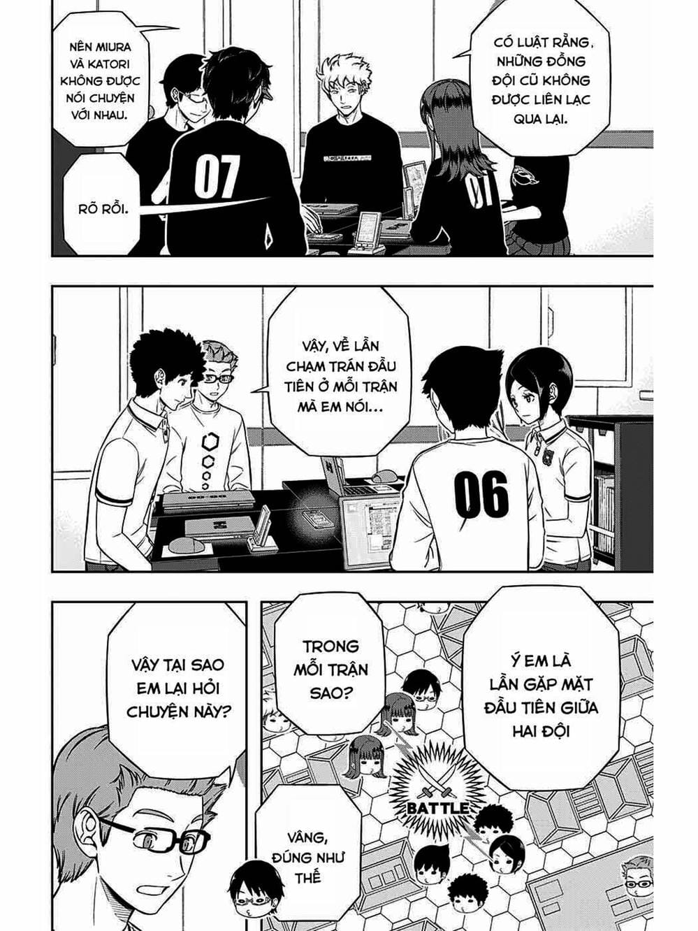 Truyện Tranh Kỷ Nguyên Trigger - World Trigger trang 7