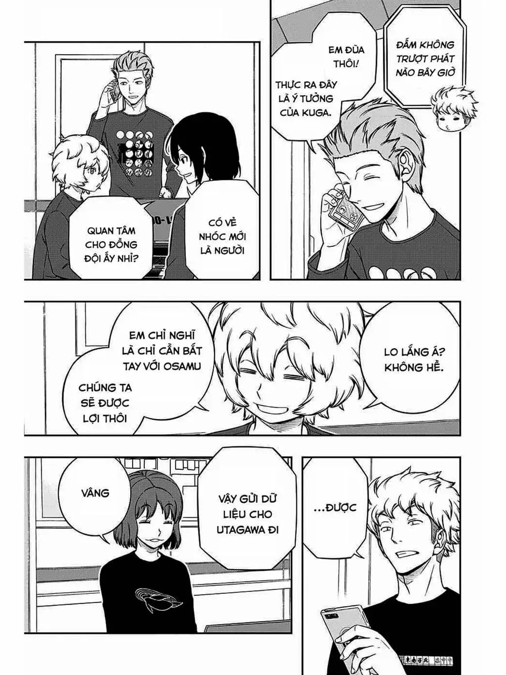 Truyện Tranh Kỷ Nguyên Trigger - World Trigger trang 7