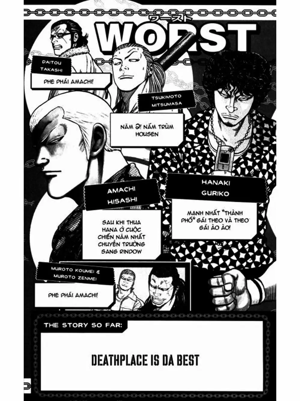 Truyện Tranh Thế Hệ Tồi Tệ Nhất - Worst trang 4