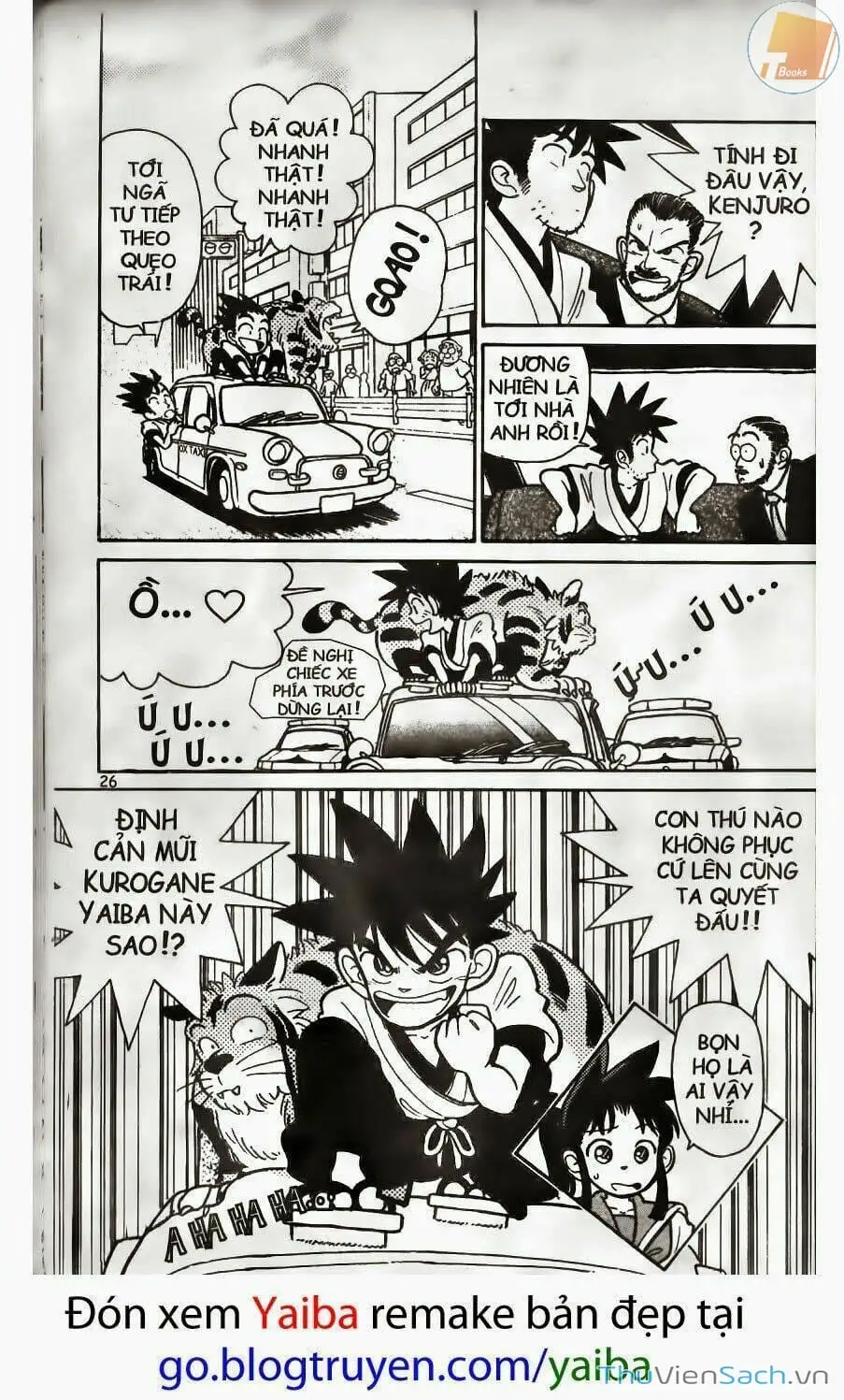 Truyện Tranh Kiếm Sĩ Yaiba trang 5