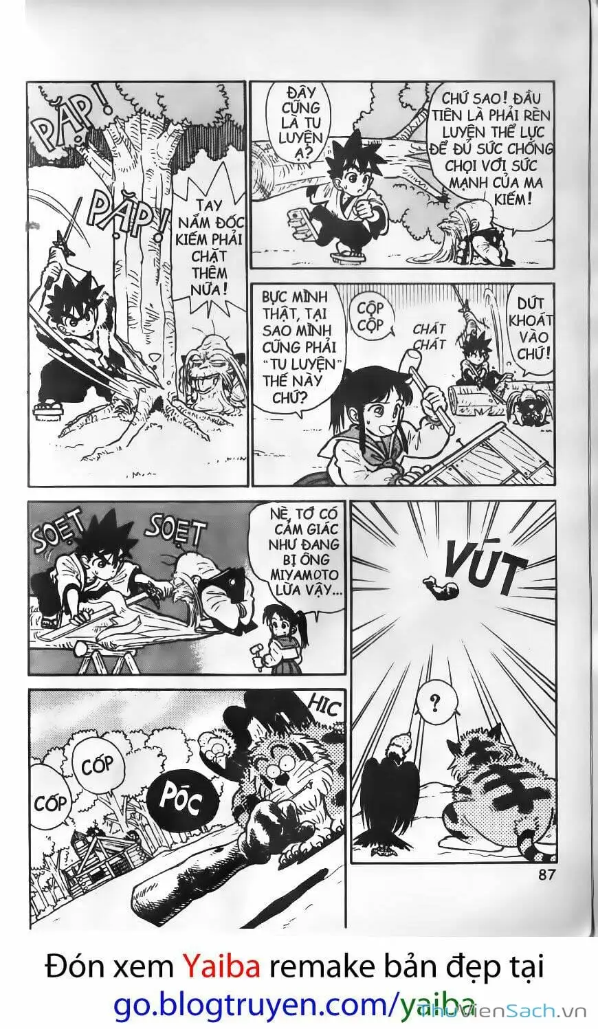 Truyện Tranh Kiếm Sĩ Yaiba trang 5