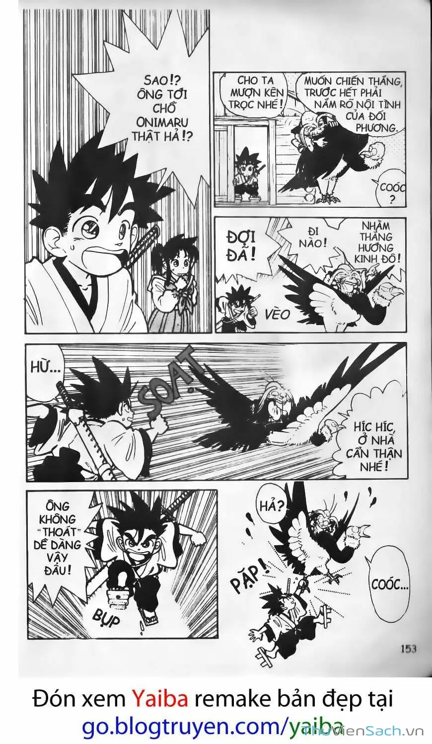 Truyện Tranh Kiếm Sĩ Yaiba trang 5