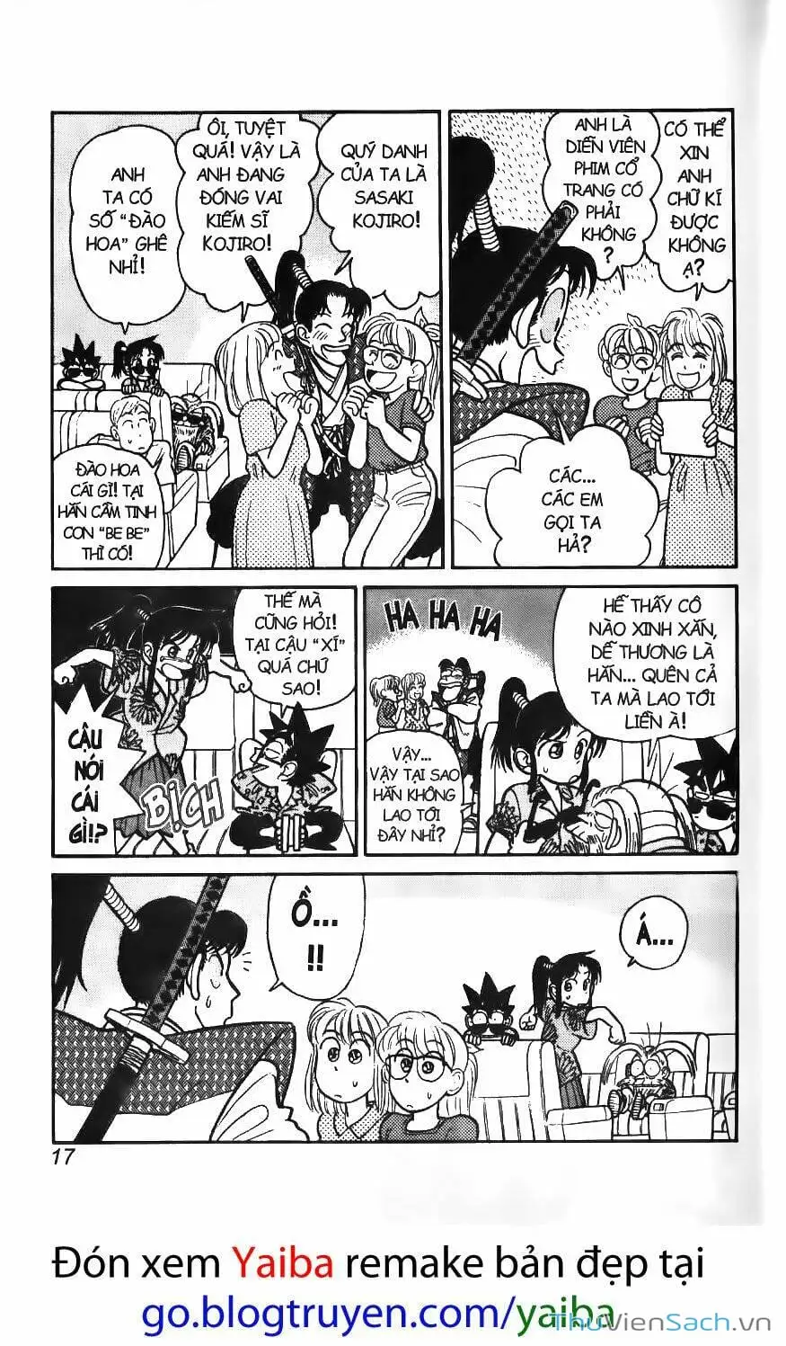 Truyện Tranh Kiếm Sĩ Yaiba trang 5