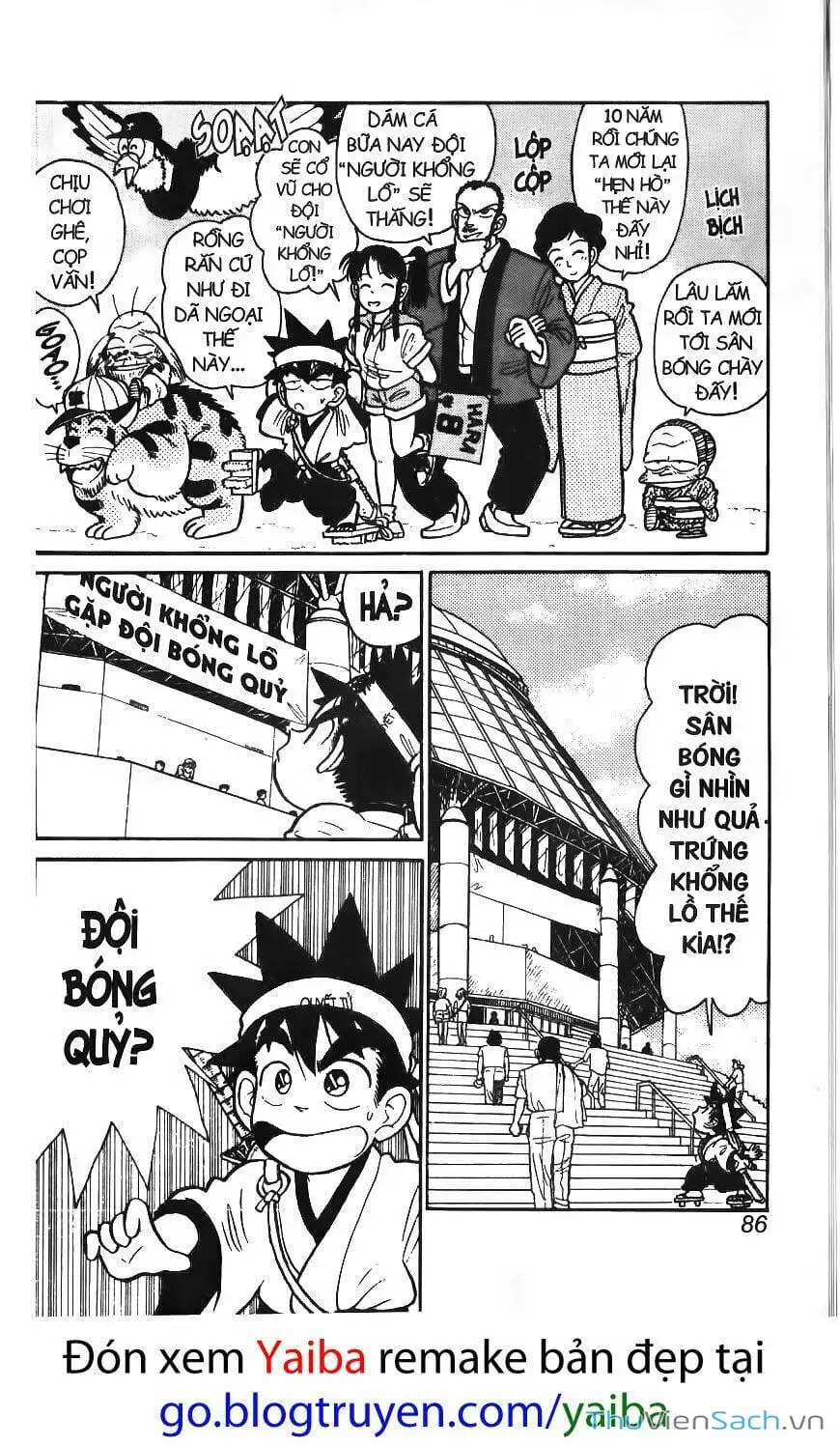 Truyện Tranh Kiếm Sĩ Yaiba trang 5