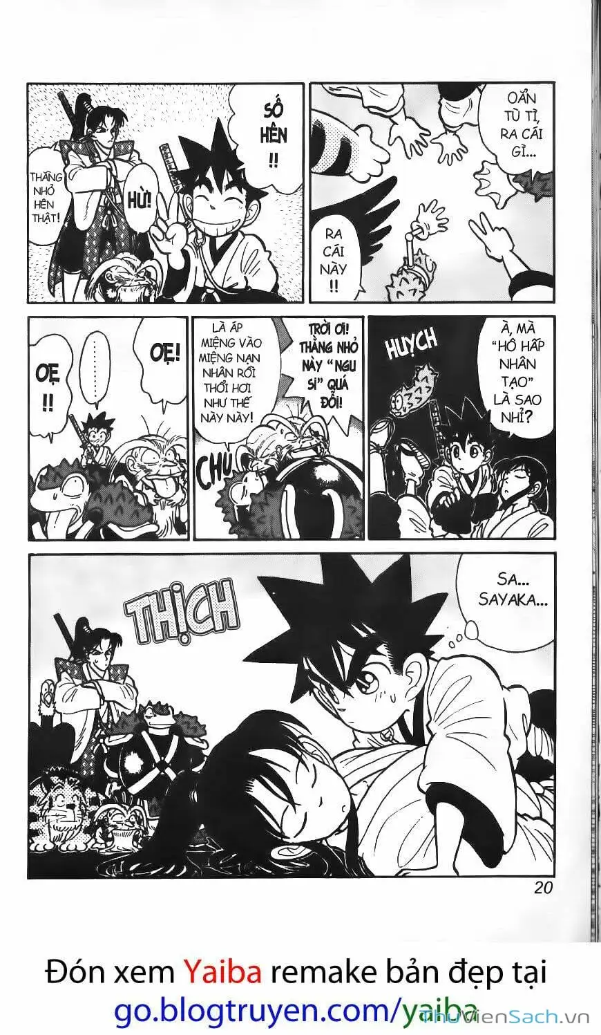 Truyện Tranh Kiếm Sĩ Yaiba trang 5