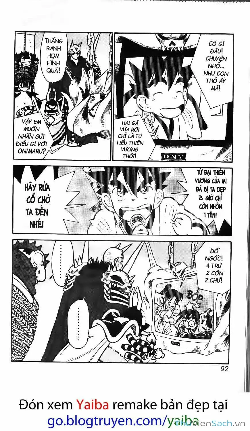 Truyện Tranh Kiếm Sĩ Yaiba trang 5