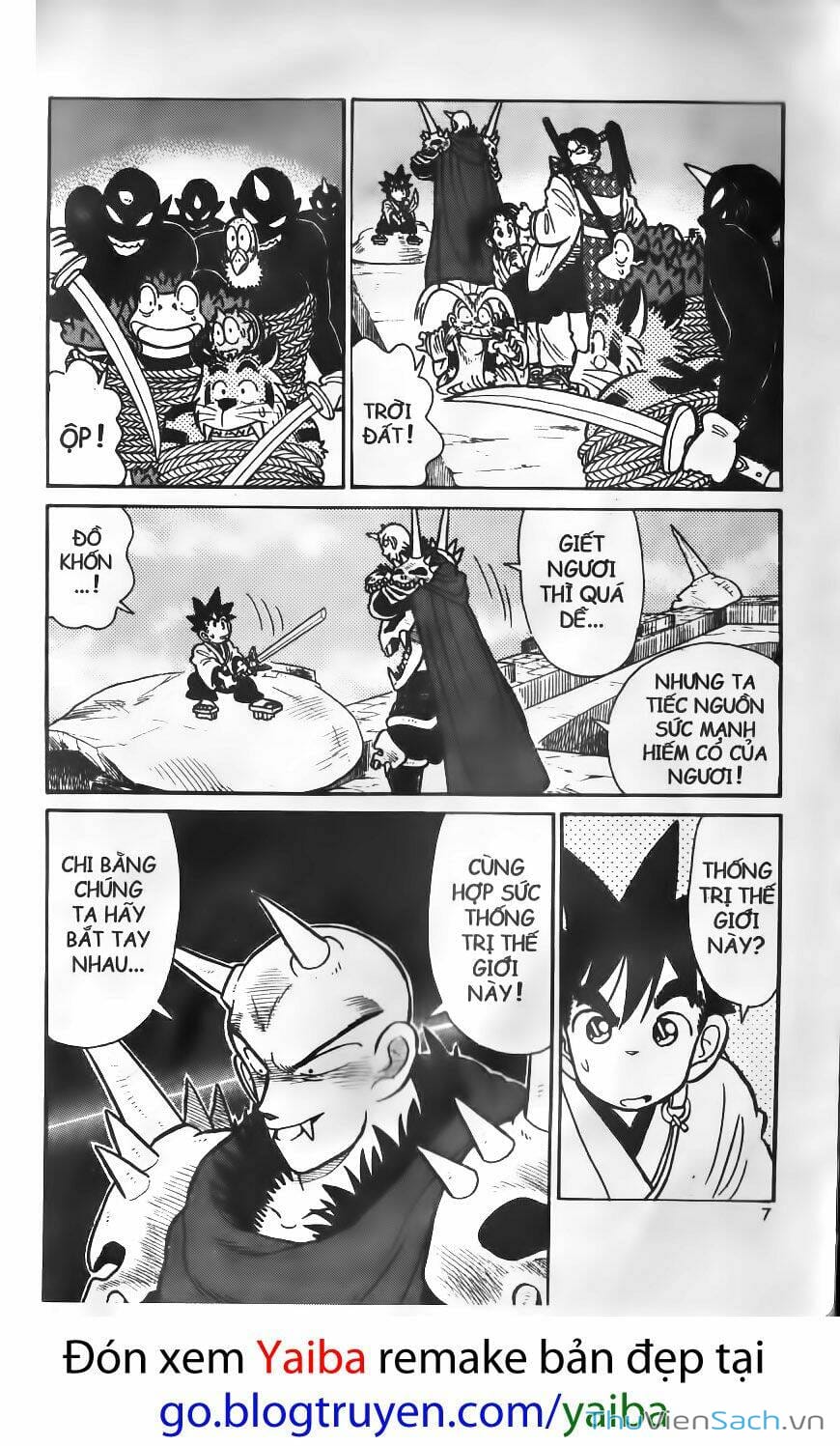 Truyện Tranh Kiếm Sĩ Yaiba trang 5
