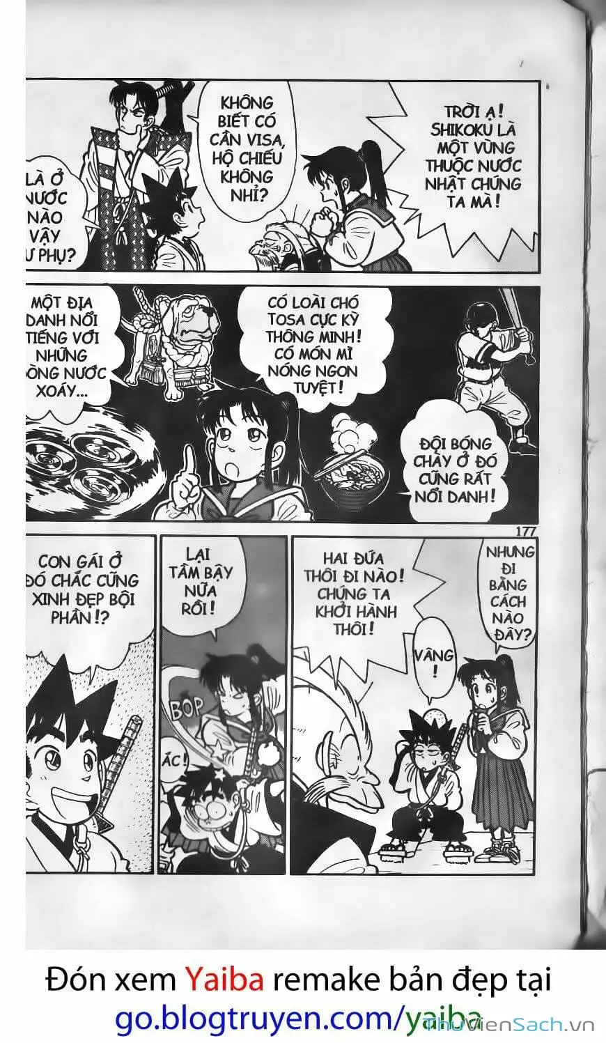 Truyện Tranh Kiếm Sĩ Yaiba trang 5