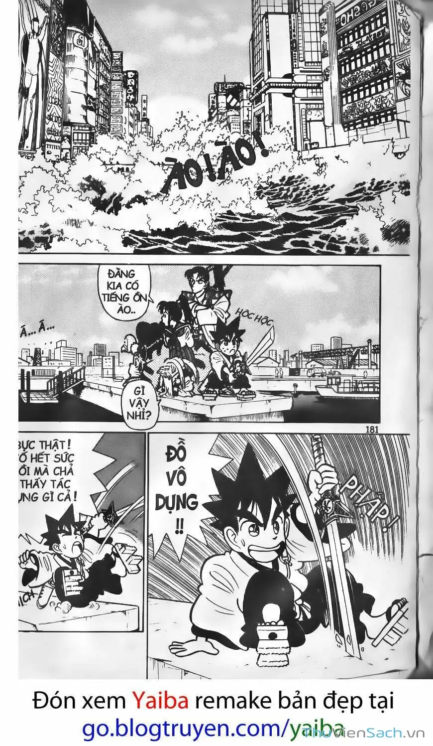 Truyện Tranh Kiếm Sĩ Yaiba trang 5