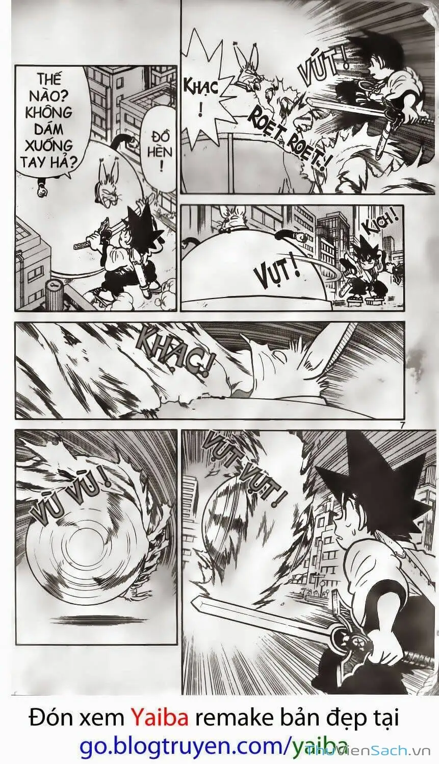Truyện Tranh Kiếm Sĩ Yaiba trang 5