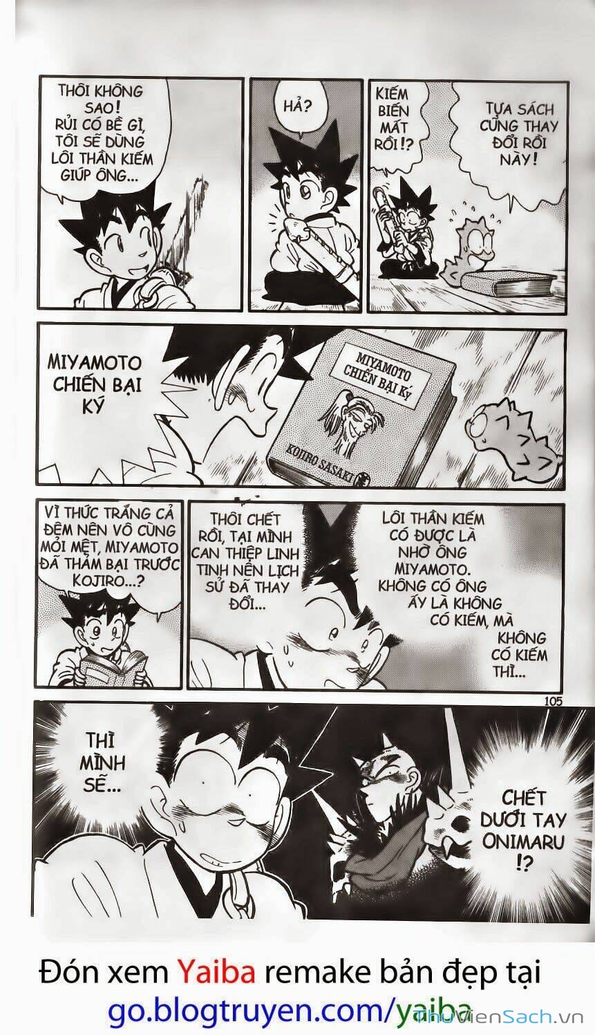 Truyện Tranh Yaiba trang 5