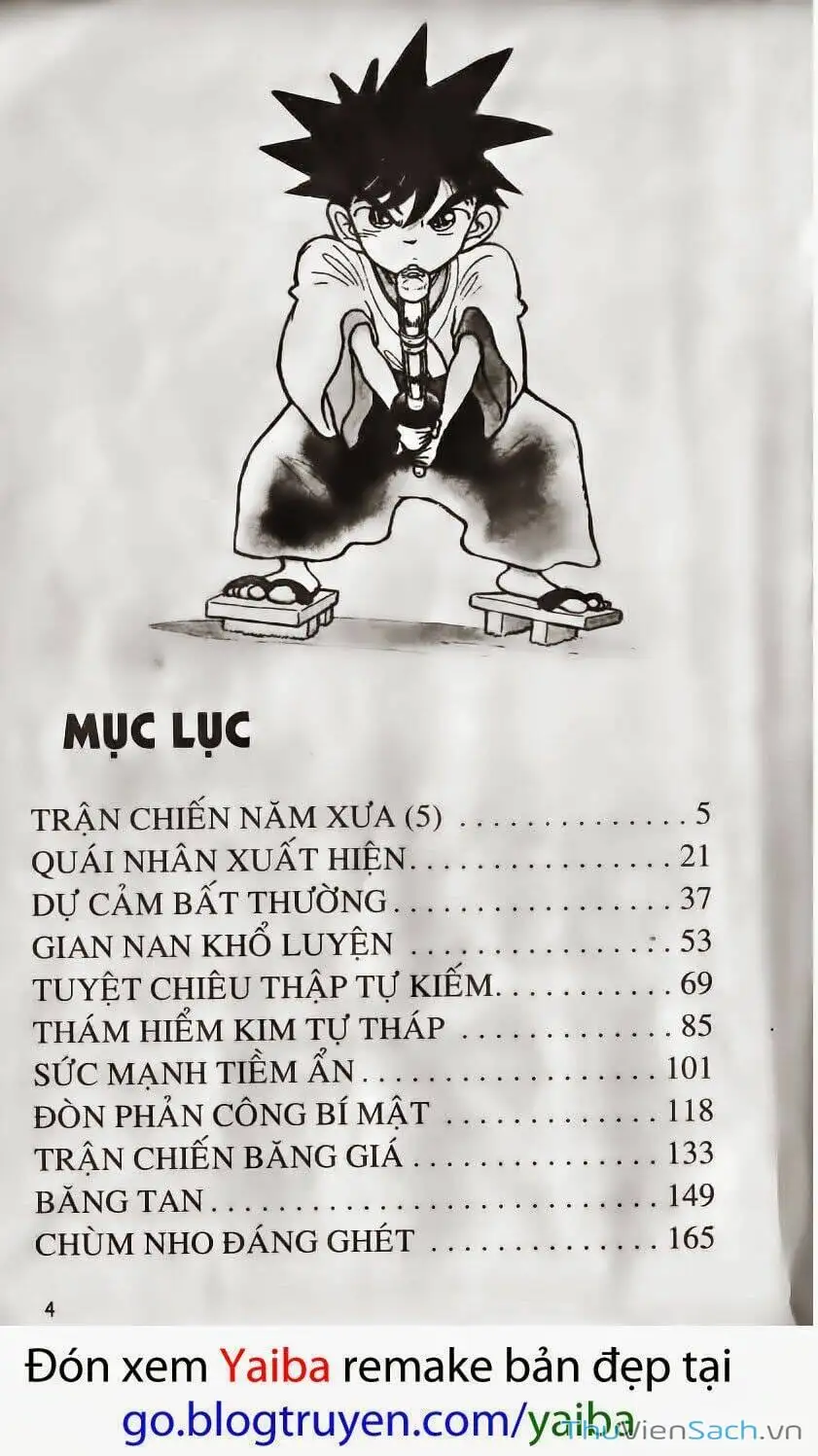 Truyện Tranh Kiếm Sĩ Yaiba trang 5