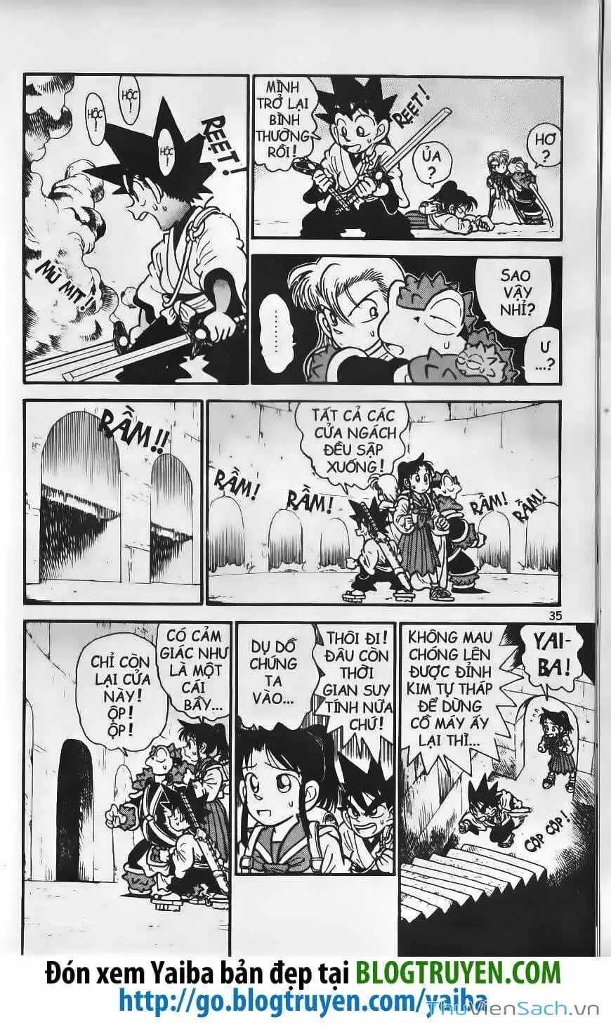 Truyện Tranh Kiếm Sĩ Yaiba trang 5