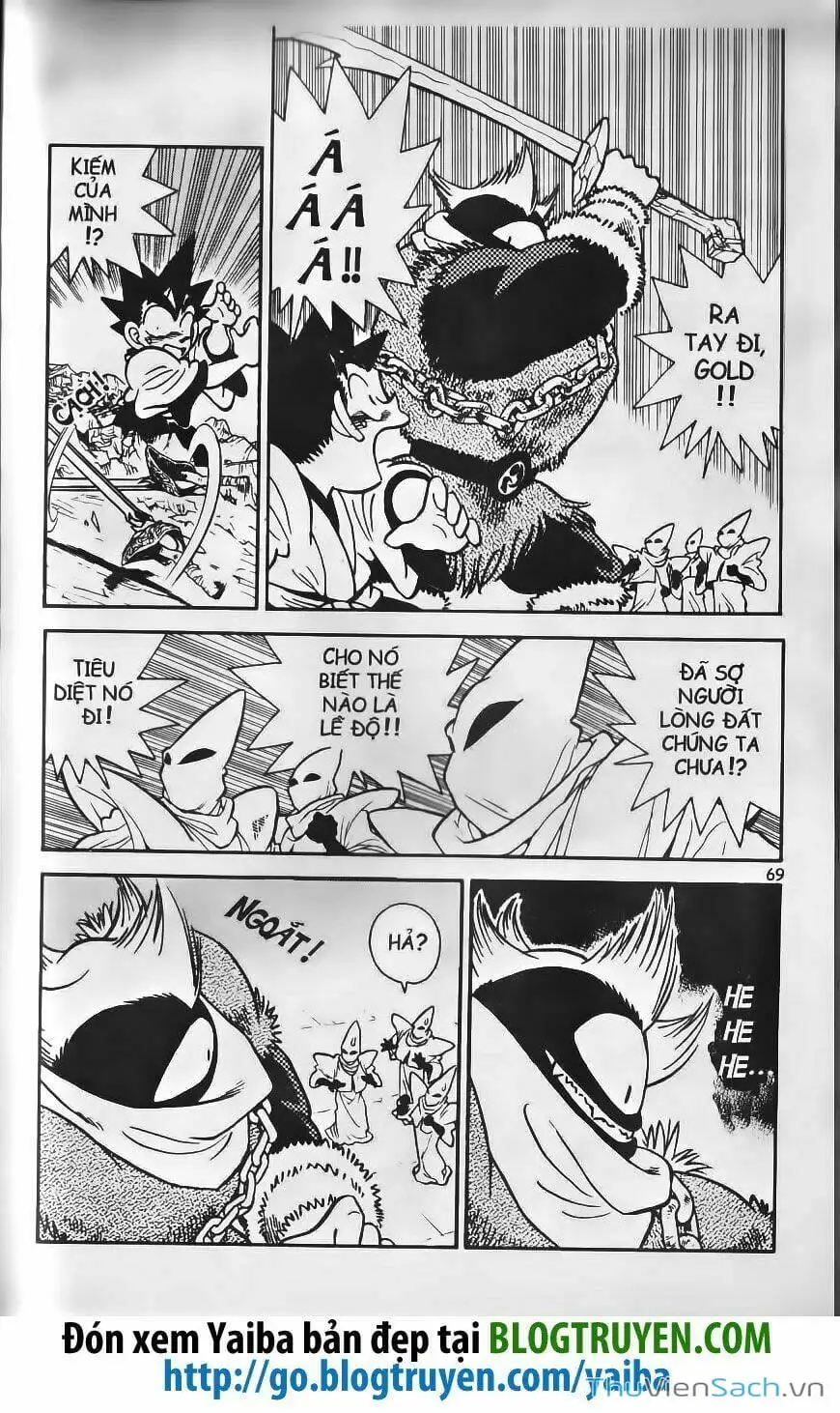 Truyện Tranh Kiếm Sĩ Yaiba trang 5