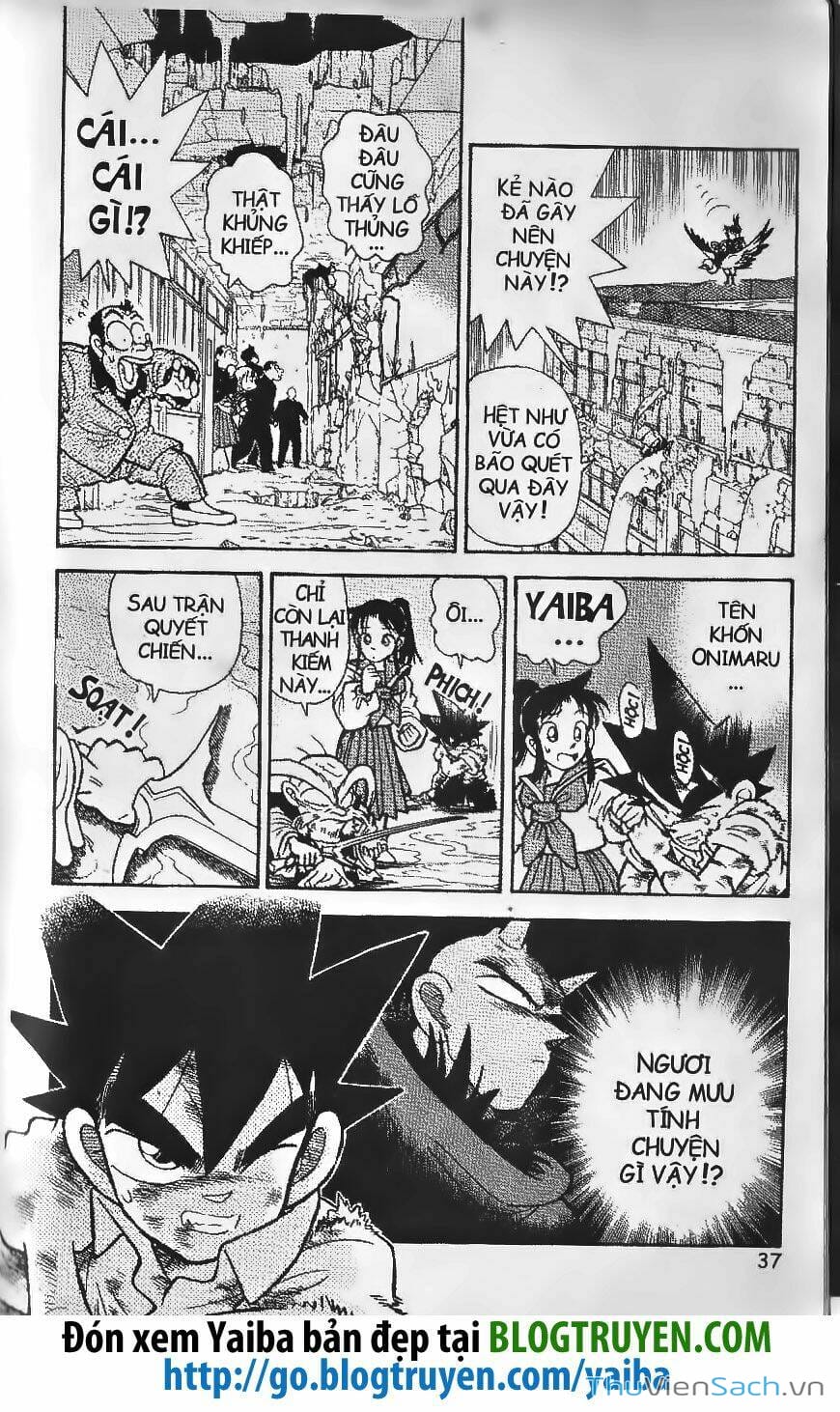 Truyện Tranh Yaiba trang 5