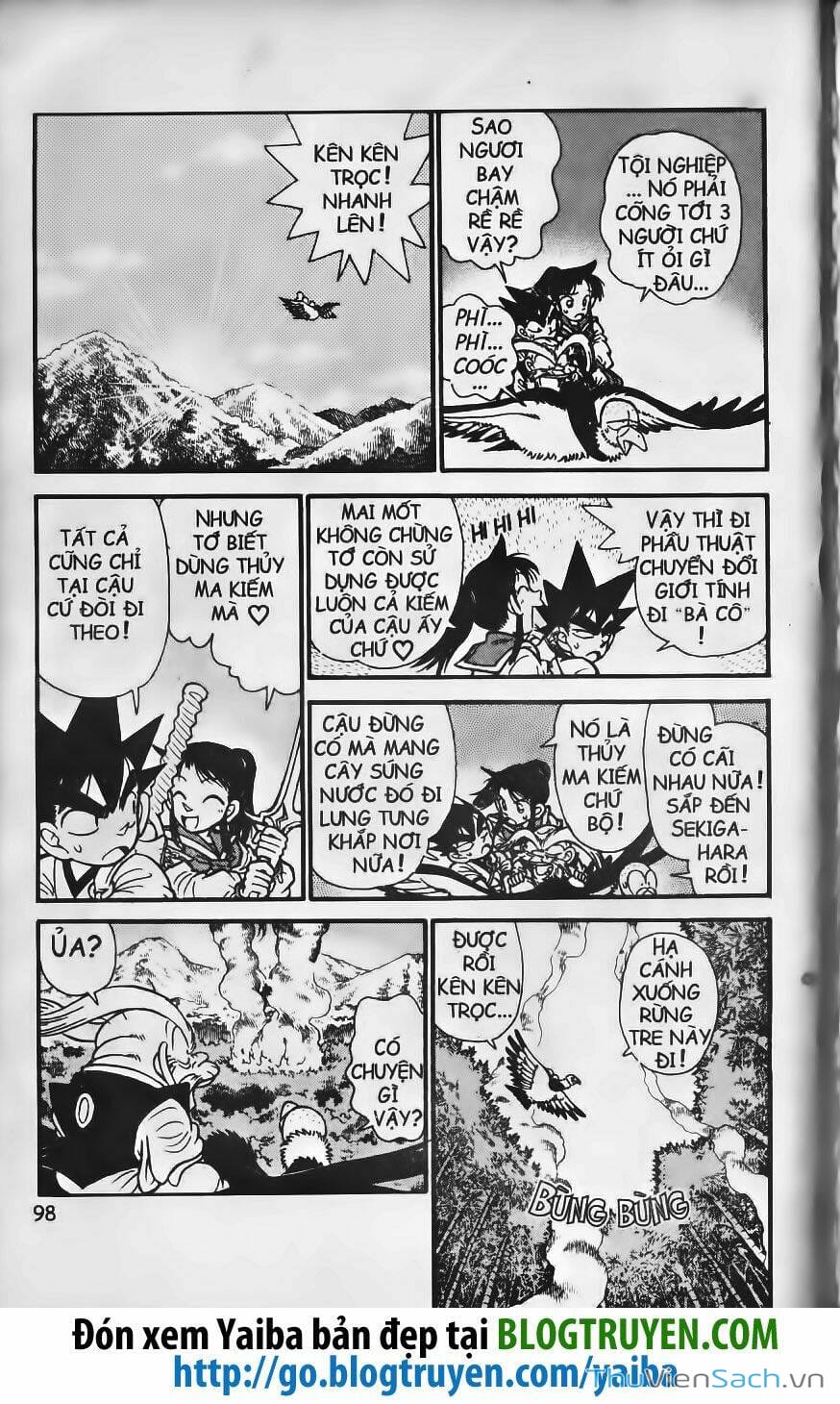 Truyện Tranh Kiếm Sĩ Yaiba trang 5