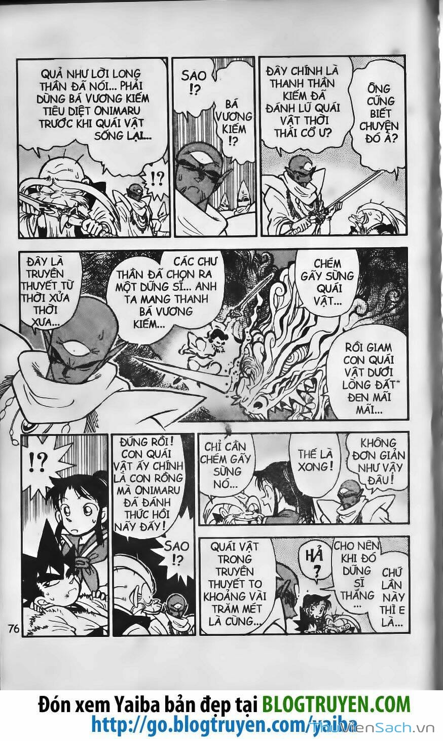 Truyện Tranh Yaiba trang 5