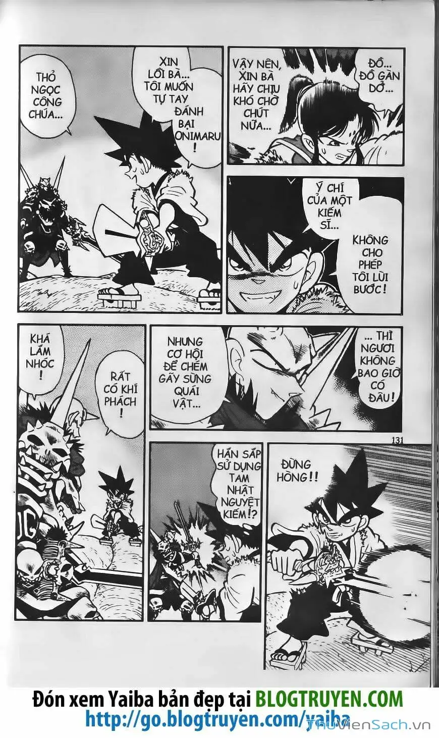 Truyện Tranh Kiếm Sĩ Yaiba trang 5