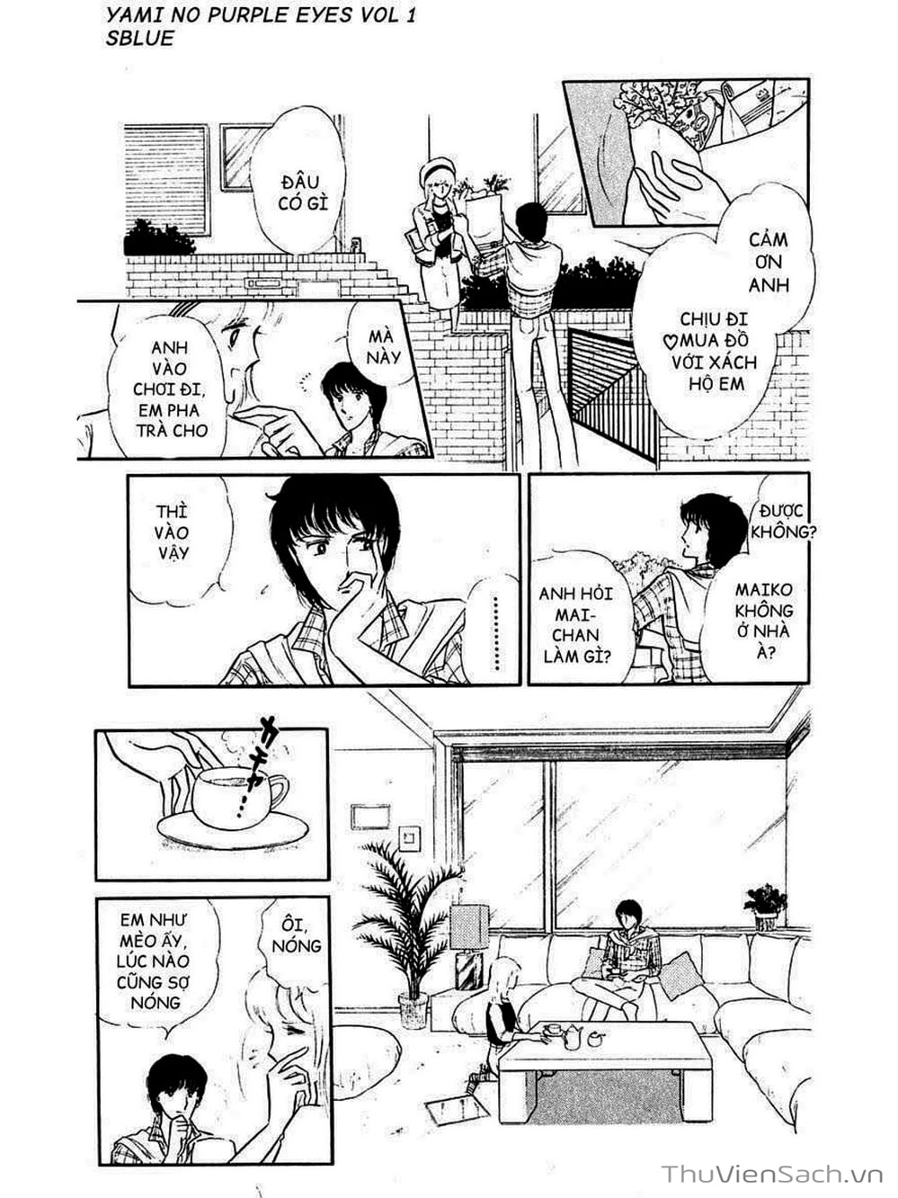 Truyện Tranh Cô Bé Huyền Bí - Yami No Purple Eyes trang 6